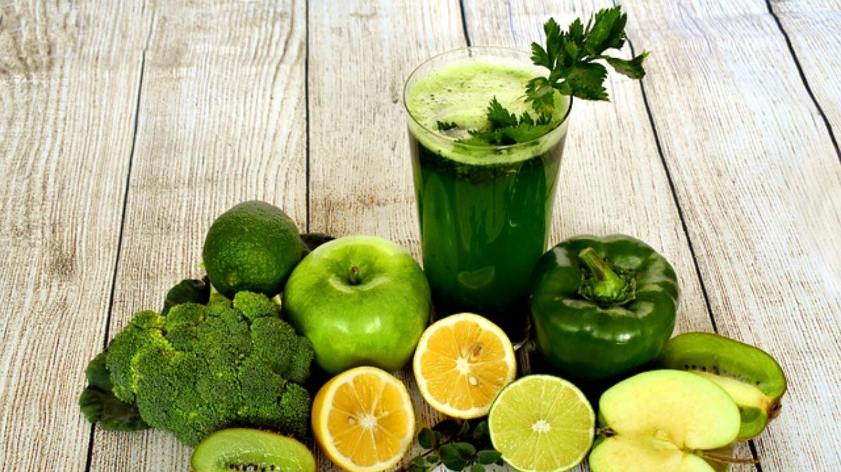 zielone owoce i warzywa w diecie dla cukrzyka